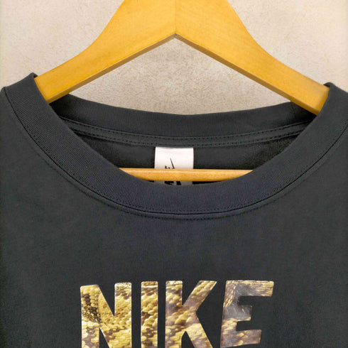 ナイキ NIKE スネイク柄ロゴプリント半袖Tシャツ メンズ JPN:XL
