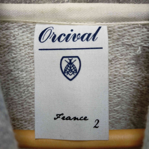 オーチバル ORCIVAL ジップアップパーカー レディース 2