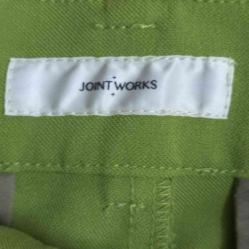 ジョイントワークス JOINT WORKS タックストレートパンツ レディース JPN:M