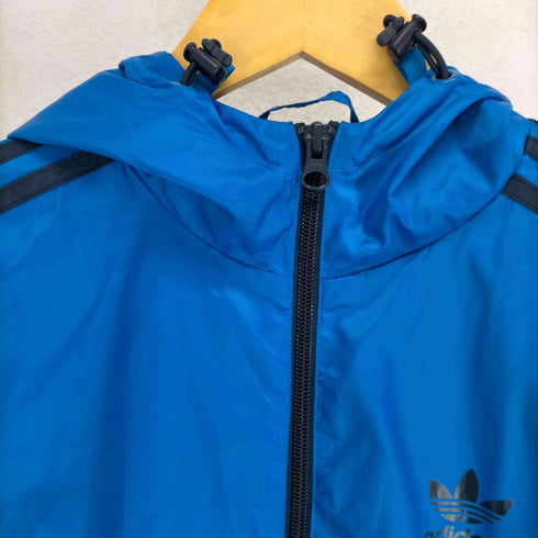 アディダス adidas バイカラーナイロンフーデッドジャケット メンズ JPN:S