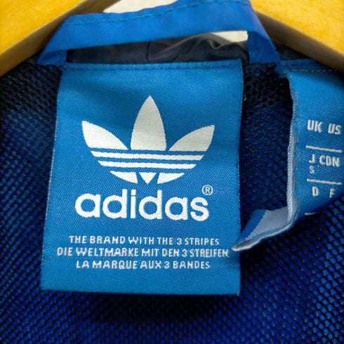 アディダス adidas バイカラーナイロンフーデッドジャケット メンズ JPN:S