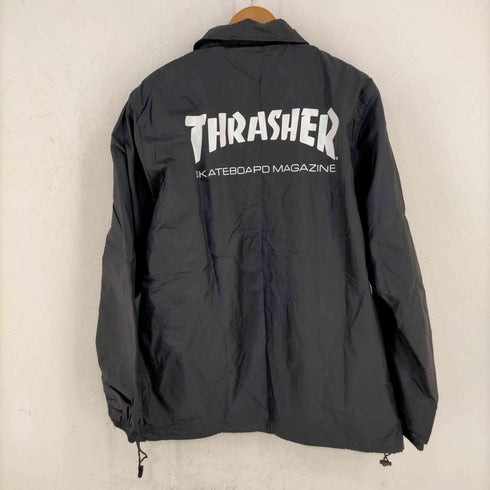 スラッシャー THRASHER 両面プリント ナイロンコーチジャケット メンズ JPN:L