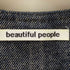 ビューティフルピープル beautiful people デニムノースリーブトレンチ レディース