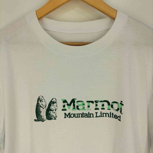 マーモット MARMOT MOUNTAIN LIMI フロントカモプリント クルーネックTシャツ メンズ JPN:XL