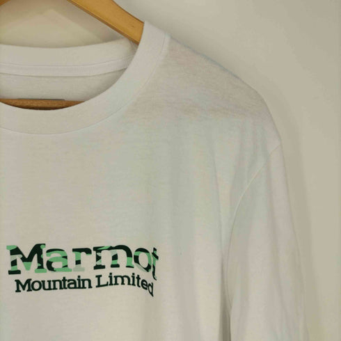 マーモット MARMOT MOUNTAIN LIMI フロントカモプリント クルーネックTシャツ メンズ JPN:XL