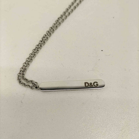 ドルチェアンドガッバーナ DOLCE&GABBANA ロゴ ラインストーン ネックレス レディース