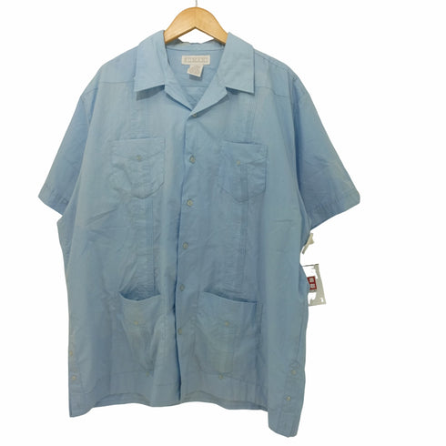 ロマーニ ROMANI 80-90 S/Sオープンカラー キューバシャツ メンズ JPN:XL