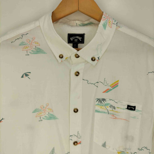 ビラボン BILLABONG SUNDAYS MINI S/S SHIRT サンデーミニ ショートスリーブシャツ アロハシャツ メンズ import:M