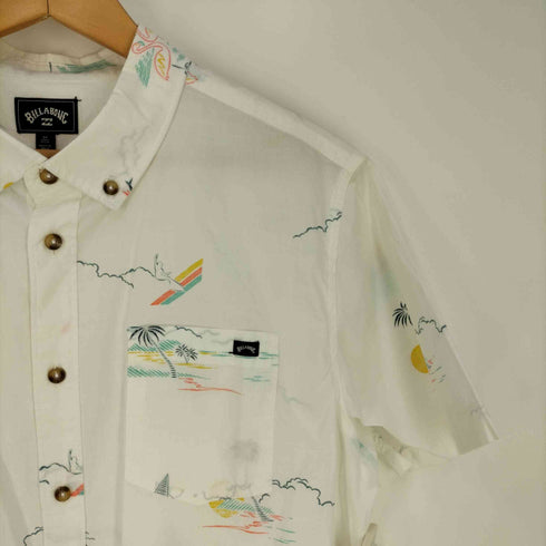 ビラボン BILLABONG SUNDAYS MINI S/S SHIRT サンデーミニ ショートスリーブシャツ アロハシャツ メンズ import:M