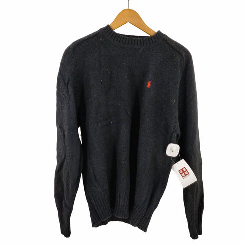 ポロバイラルフローレン Polo by RALPH LAUREN 90-00s スモールポニー刺繍 フリーダムスリーブウールニット メンズ import:M