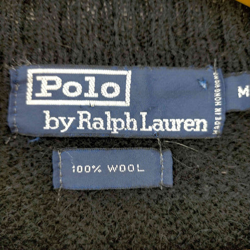 ポロバイラルフローレン Polo by RALPH LAUREN 90-00s スモールポニー刺繍 フリーダムスリーブウールニット メンズ import:M