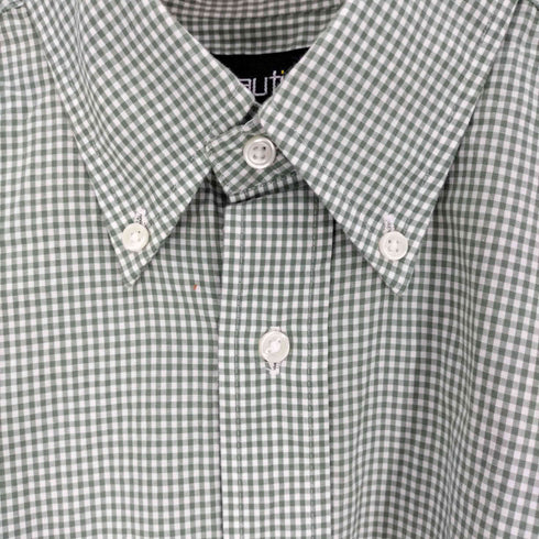 ノーティカ NAUTICA 90-00S ギンガムチェック ボタンダウン S/S シャツ メンズ import:M
