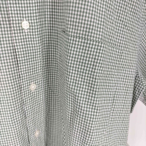 ノーティカ NAUTICA 90-00S ギンガムチェック ボタンダウン S/S シャツ メンズ import:M
