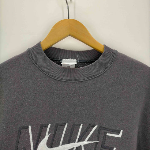 ナイキ NIKE 90S~00S スウォッシュロゴ クルーネックスウェット メンズ JPN:XL