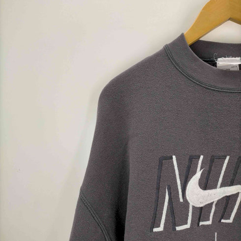 ナイキ NIKE 90S~00S スウォッシュロゴ クルーネックスウェット メンズ JPN:XL