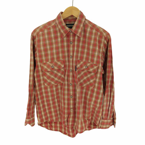 アウトドアプロダクツ OUTDOOR PRODUCTS 90-00S フラップポケット チェック L/S シャツ メンズ import:M