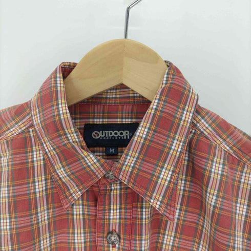 アウトドアプロダクツ OUTDOOR PRODUCTS 90-00S フラップポケット チェック L/S シャツ メンズ import:M