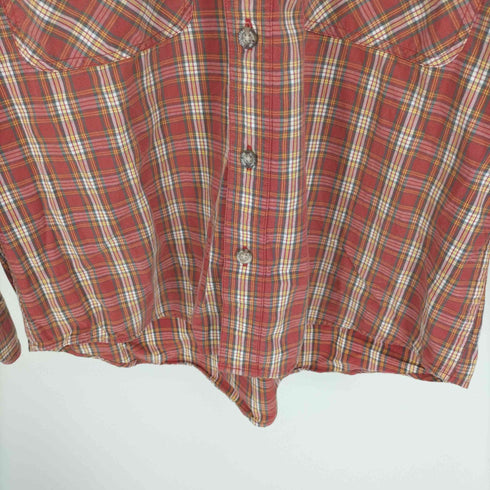 アウトドアプロダクツ OUTDOOR PRODUCTS 90-00S フラップポケット チェック L/S シャツ メンズ import:M