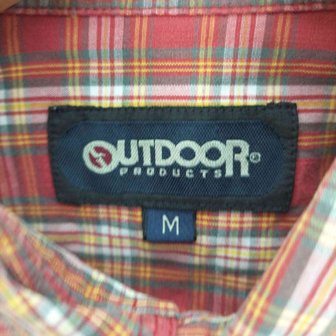 アウトドアプロダクツ OUTDOOR PRODUCTS 90-00S フラップポケット チェック L/S シャツ メンズ import:M