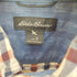 エディーバウアー Eddie Bauer シアサッカー チェック S/S シャツ メンズ import:S