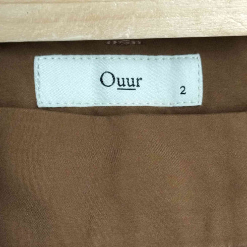 アウアー Ouur 1タック ポリナイロン テーパードパンツ メンズ JPN:2