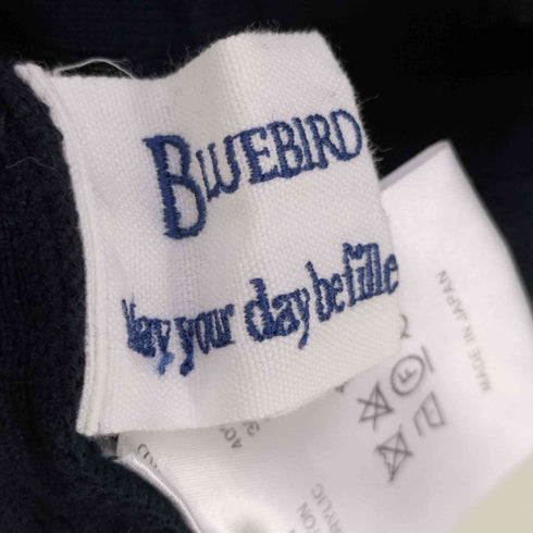 ブルーバード ブルバード BLUEBIRD BOULEVARD 花柄 ナイロンコットンアクリルニットベスト レディース