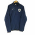 ナイキ NIKE フロントワッペンハーフジップトップス メンズ import:M