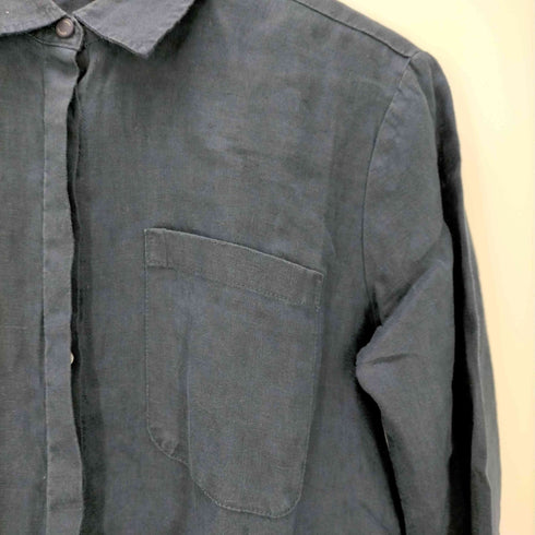 トミーヒルフィガー TOMMY HILFIGER ロングスリーブ比翼シャツ レディース JPN:2