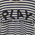プレイコムデギャルソン PLAY COMME des GARCONS フロントロゴボーダーカットソー レディース JPN:S