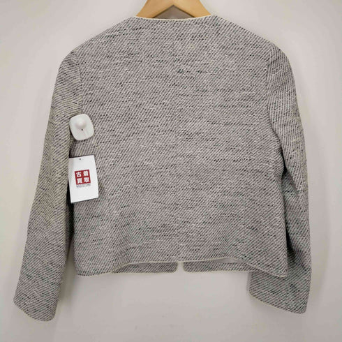 ビューティーアンドユースユナイテッドアローズ BEAUTY & YOUTH UNITED ARROWS ミックスツイードノーカラージャケット レディース JPN:M