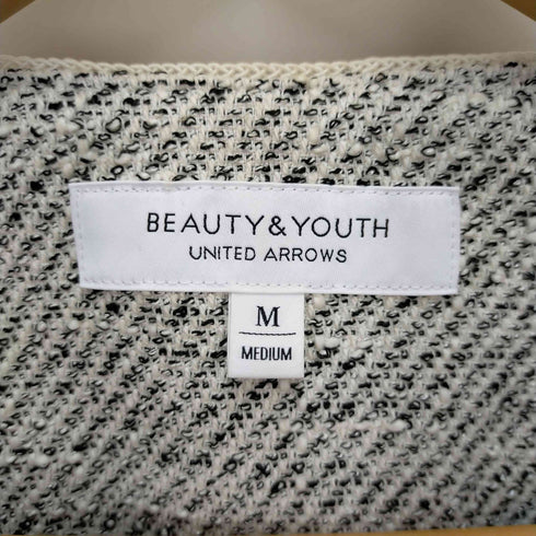 ビューティーアンドユースユナイテッドアローズ BEAUTY & YOUTH UNITED ARROWS ミックスツイードノーカラージャケット レディース JPN:M