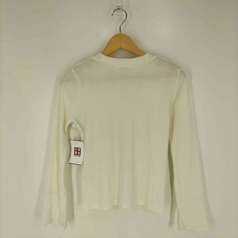ナチュラルビューティーベーシック NATURAL BEAUTY BASIC シアーフレアスリーブカットソー レディース JPN:M