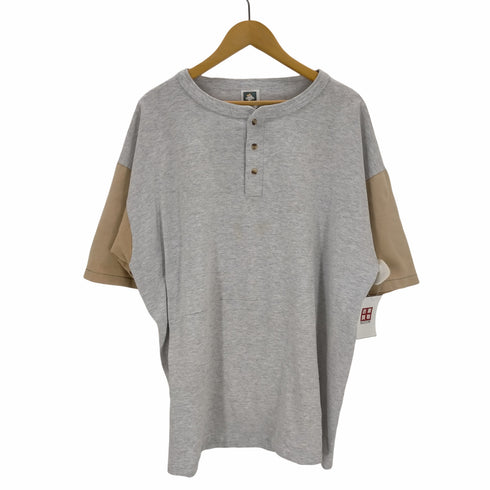 コットンデラックス COTTON DELUXE 90s バイカラー ヘンリーネック オーバーサイズカットソー メンズ JPN:XXL