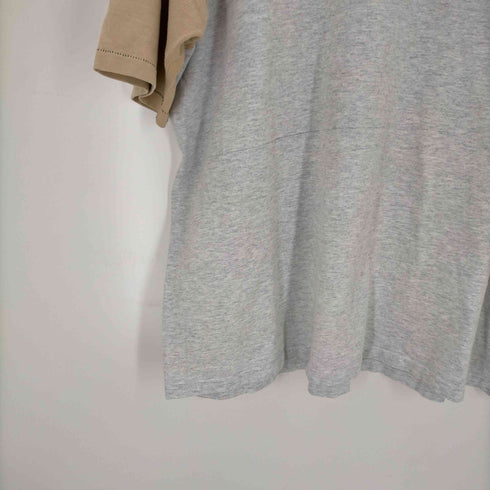 コットンデラックス COTTON DELUXE 90s バイカラー ヘンリーネック オーバーサイズカットソー メンズ JPN:XXL