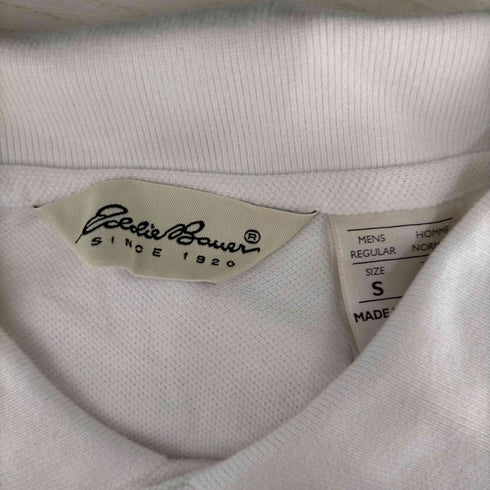 エディーバウアー Eddie Bauer 90s 白タグ スリランカ製 ポロシャツ メンズ import:S