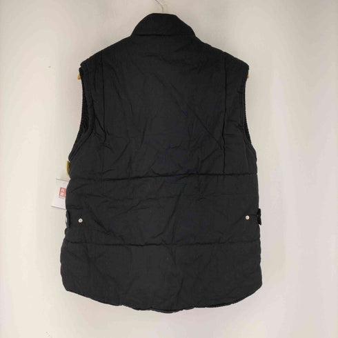 DRESSY MAGE フロント刺繍中綿ベスト メンズ import:XL