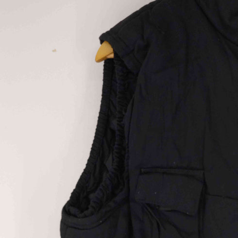 DRESSY MAGE フロント刺繍中綿ベスト メンズ import:XL