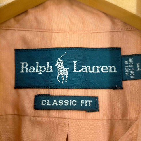 ラルフローレン RALPH LAUREN CASSIC FIT ポニー刺繍 BDシャツ メンズ import:L