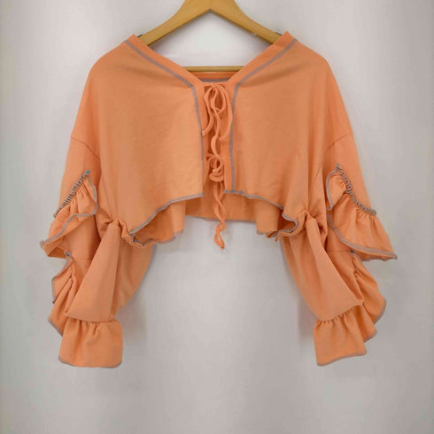 チャオパニック Ciaopanic HELLO.SANFRANCISCO 2WAYカットアウトフリルカーデ レディース ONE SIZE