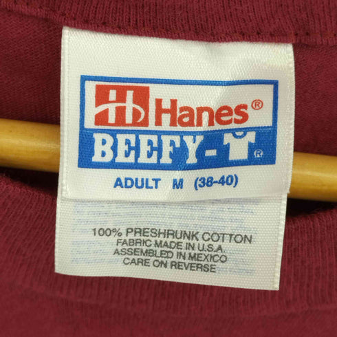 ヘインズ Hanes 90S MADE IN USA 両面プリント S/S Tシャツ メンズ import:M