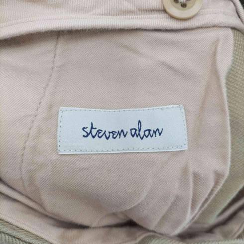 スティーブンアラン Steven Alan CLEAR DRILL BAGGY STRIGHT PANTS チノパン メンズ JPN:S