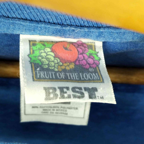 フルーツオブザルーム FRUIT OF THE LOOM 90S フロントラバープリント S/S Tシャツ メンズ import:M