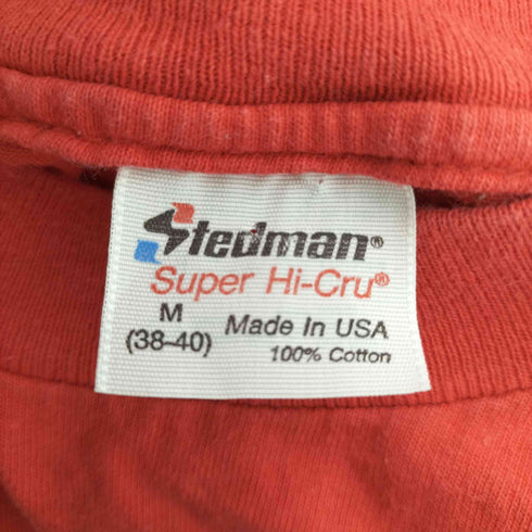 - STEDMAN 90S MADE IN USA フロントプリント S/S Tシャツ メンズ import:M