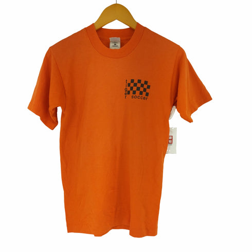 フルーツオブザルーム FRUIT OF THE LOOM TIGER SOCCER クルーネックTシャツ メンズ JPN:S