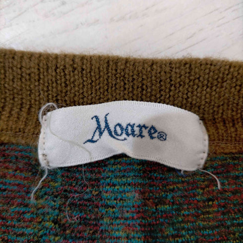 - Moare 総柄 ウールニット メンズ