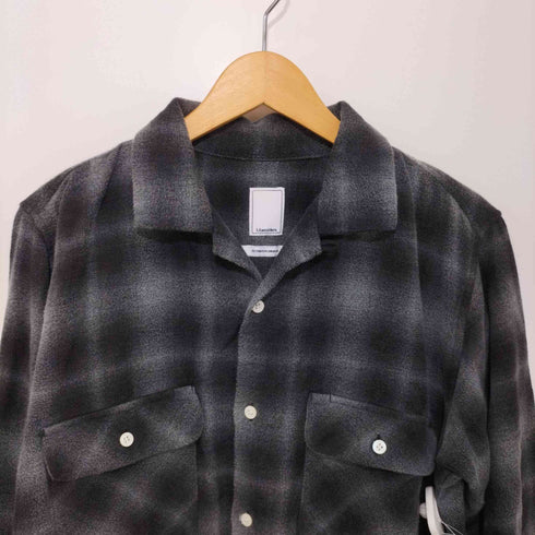 リベレイダース Liberaiders チェック ロングスリーブ オープンカラーシャツ メンズ JPN:M