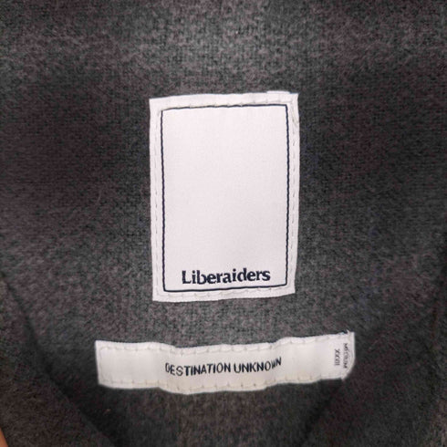リベレイダース Liberaiders チェック ロングスリーブ オープンカラーシャツ メンズ JPN:M