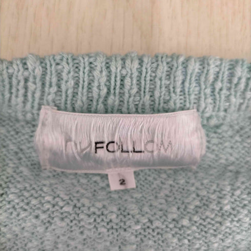 FOLL pilling slab cotton sweater レディース JPN:2