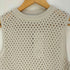 アズールバイマウジー AZUL by moussy MESH KNIT VEST メッシュニットベスト レディース FREE