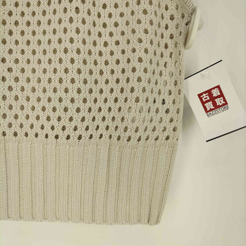 アズールバイマウジー AZUL by moussy MESH KNIT VEST メッシュニットベスト レディース FREE